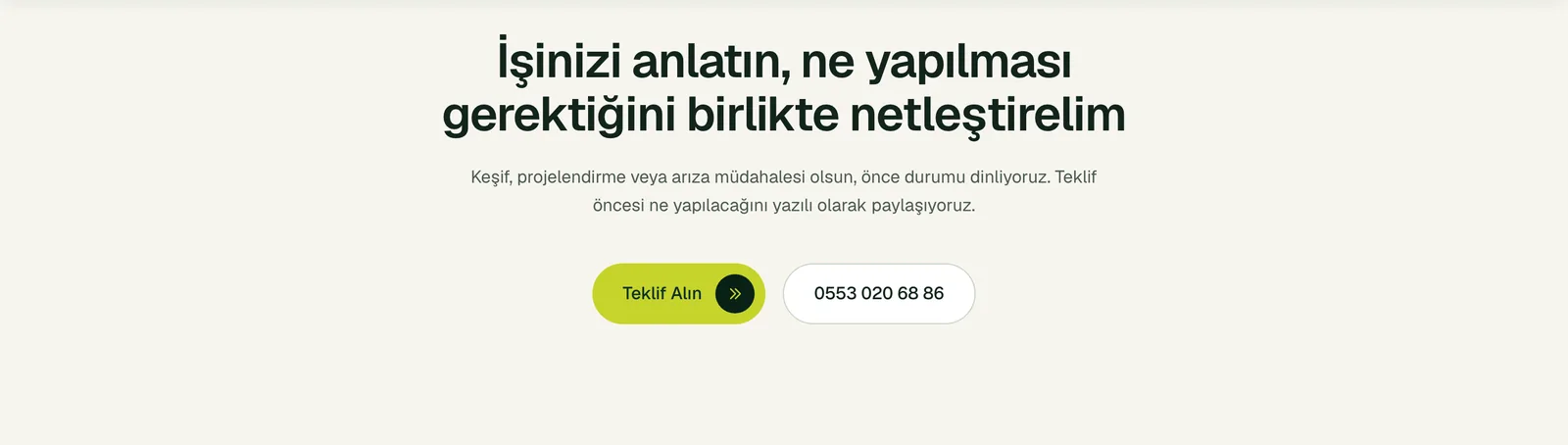 Teklif çağrısı