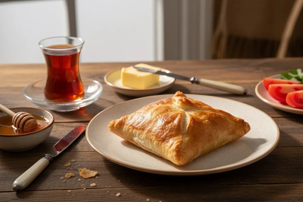 Yapay zekâ ile oluşturulan konsept sofra