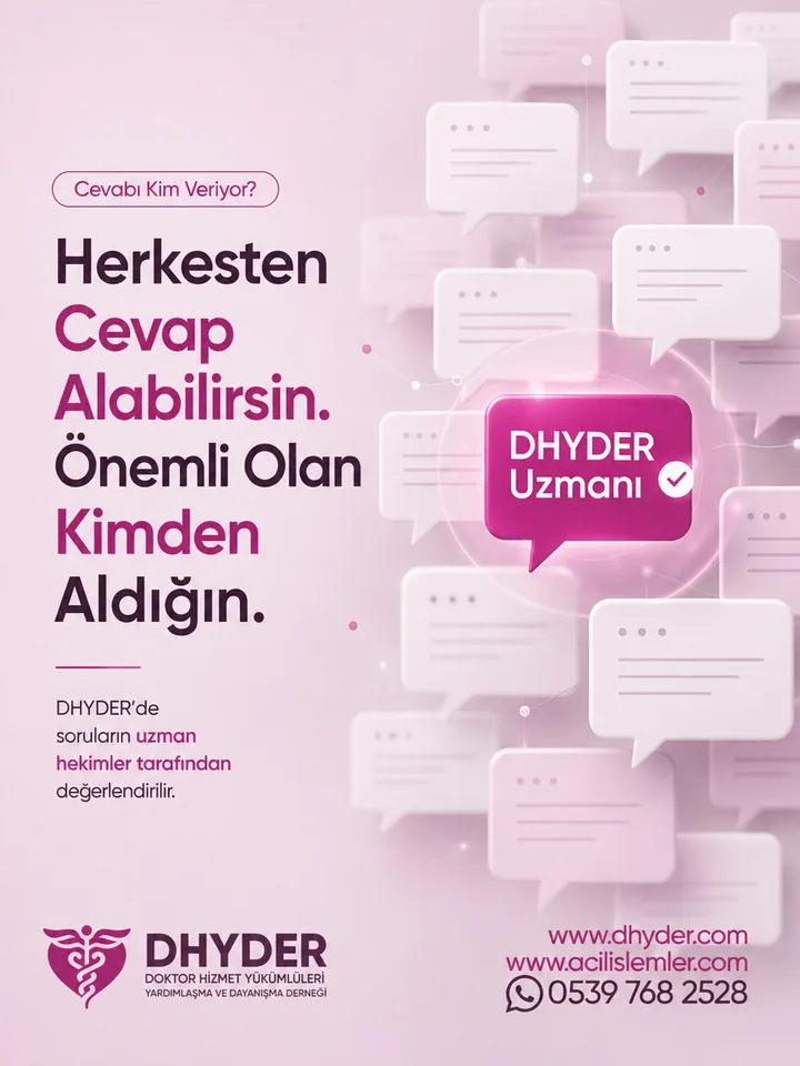 DHY-DER sosyal medya postu