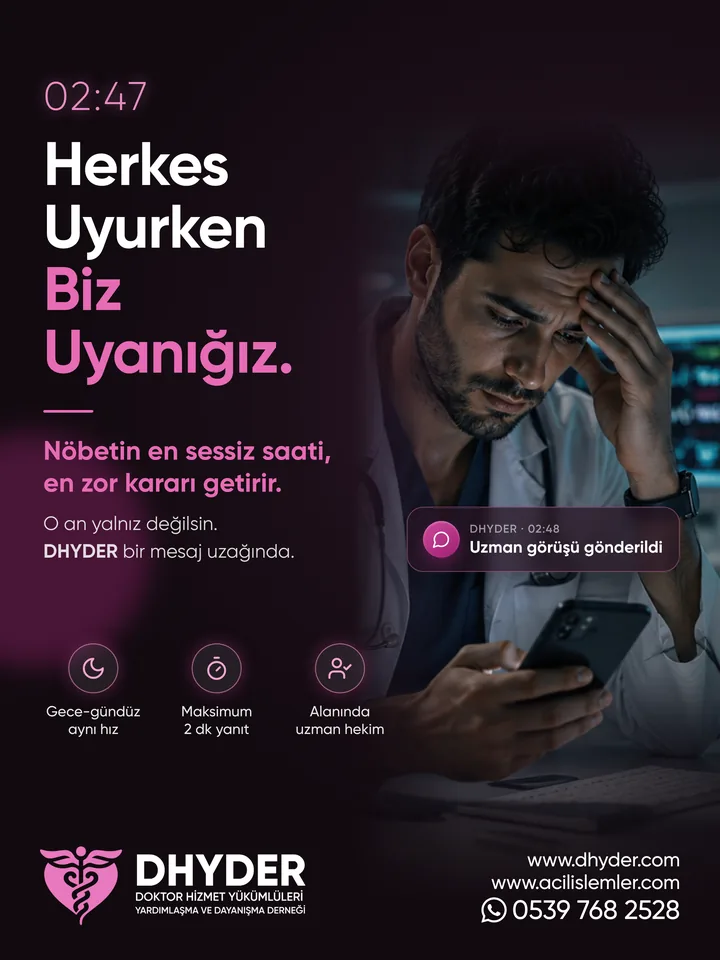 DHY-DER gece nöbeti postu