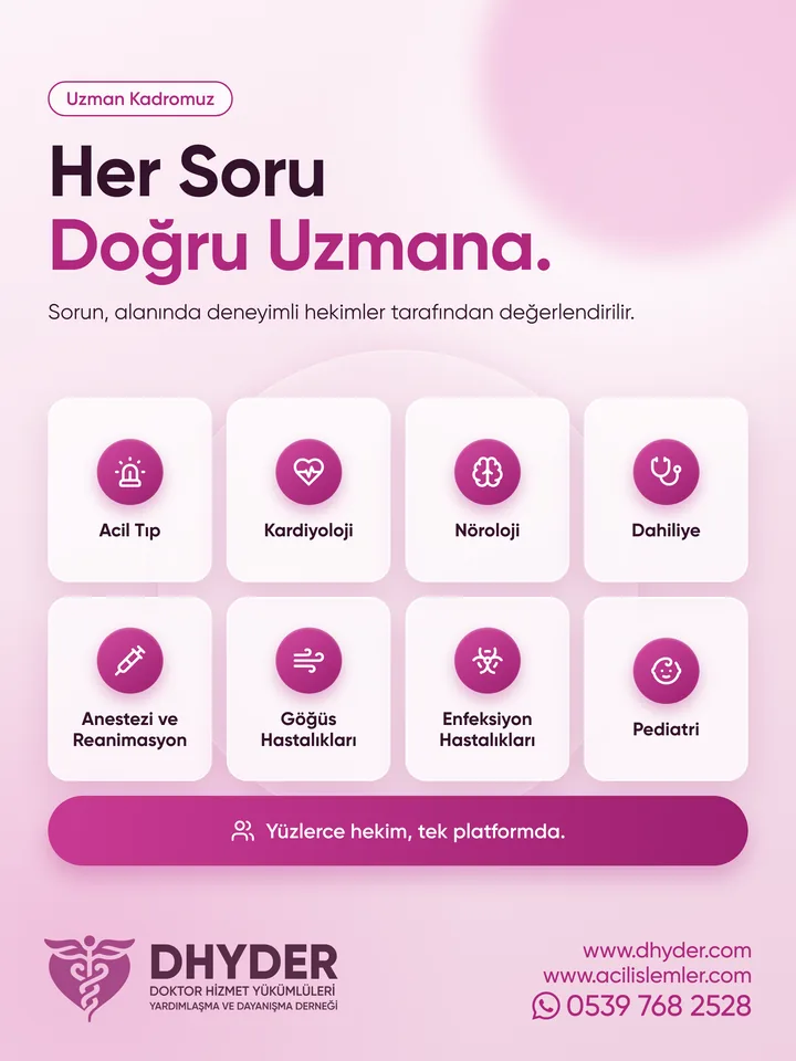 DHY-DER şablon sistemiyle hazırlanan post
