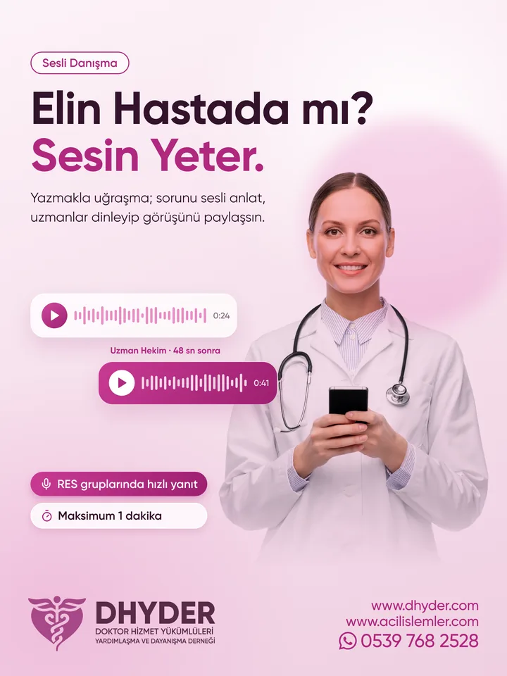 DHY-DER sosyal medya postu